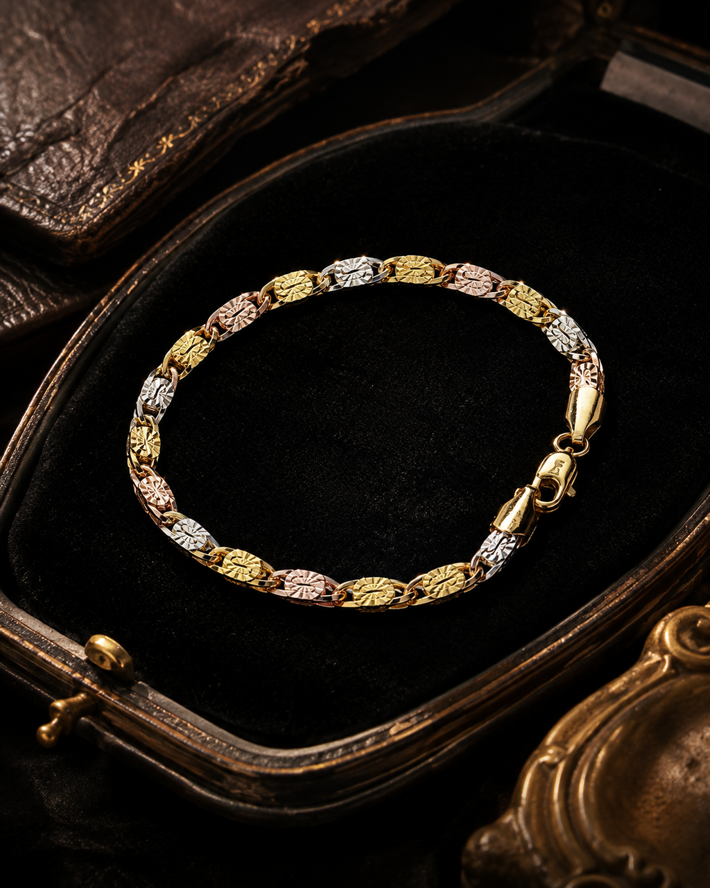 Shattered Stars · Tri-Tone Radiance Bracelet