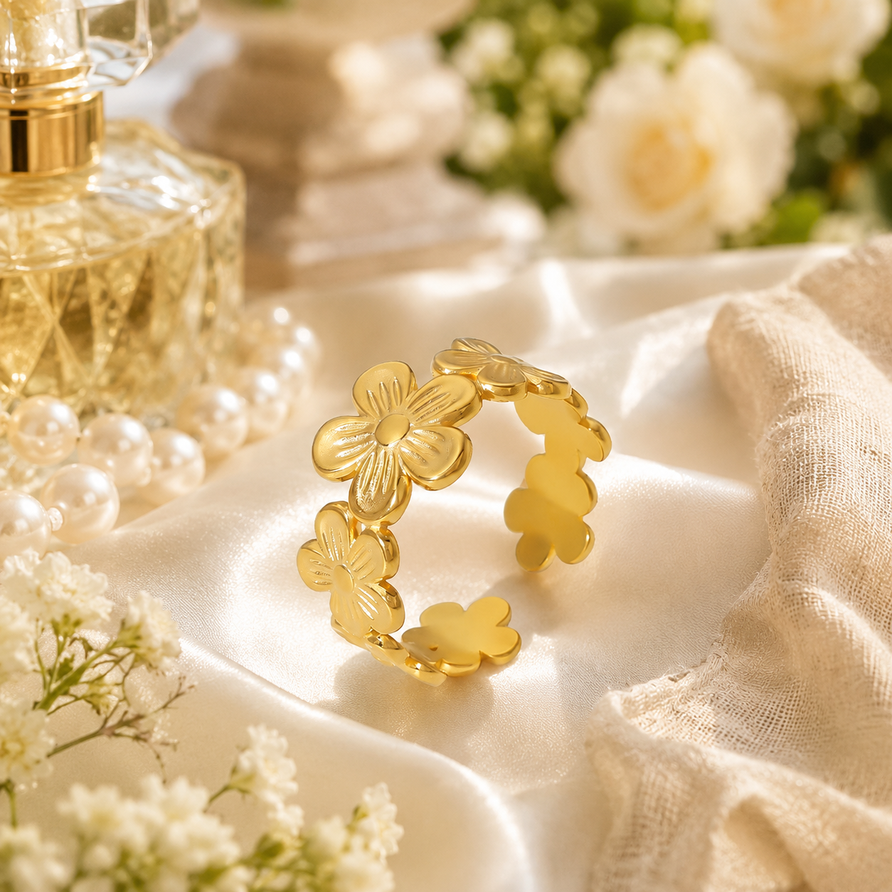 Shattered Stars · Sunlit Starflower Ring