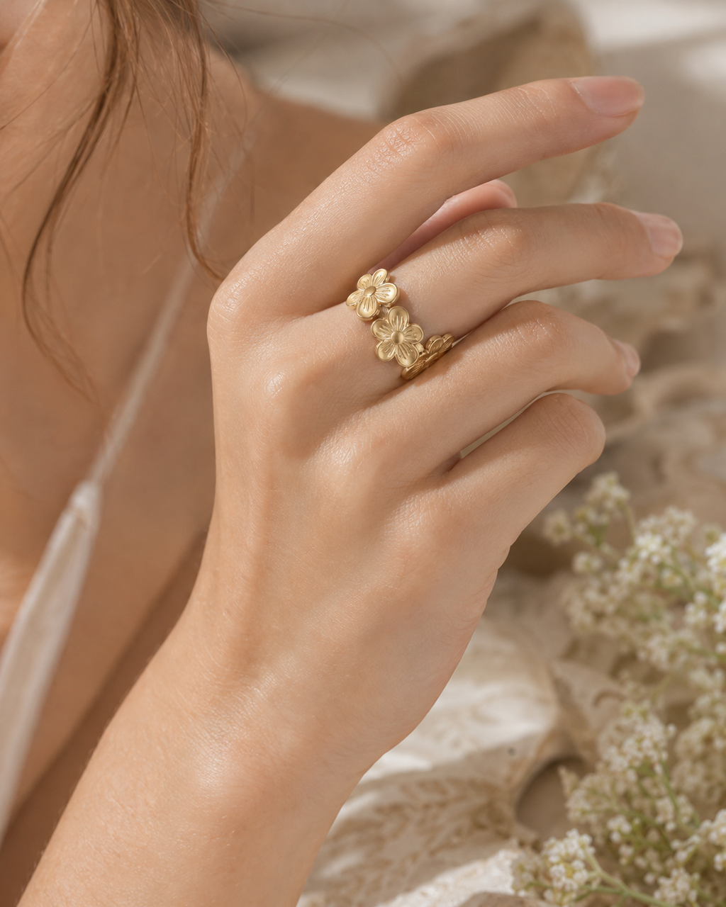 Shattered Stars · Sunlit Starflower Ring