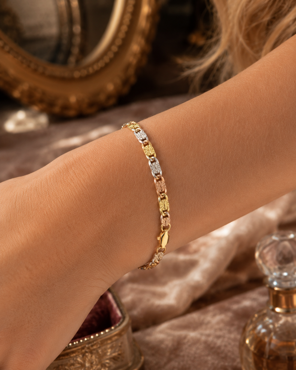 Shattered Stars · Tri-Tone Radiance Bracelet