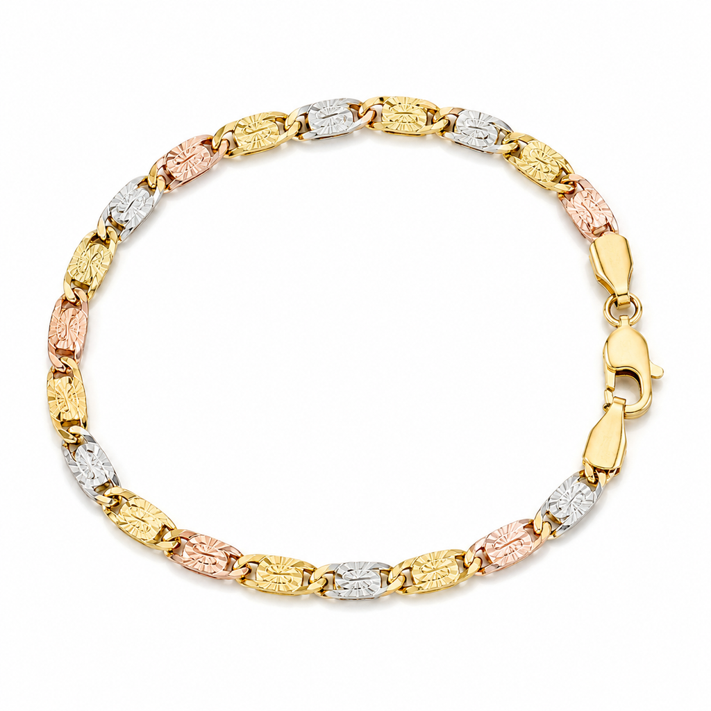 Shattered Stars · Tri-Tone Radiance Bracelet