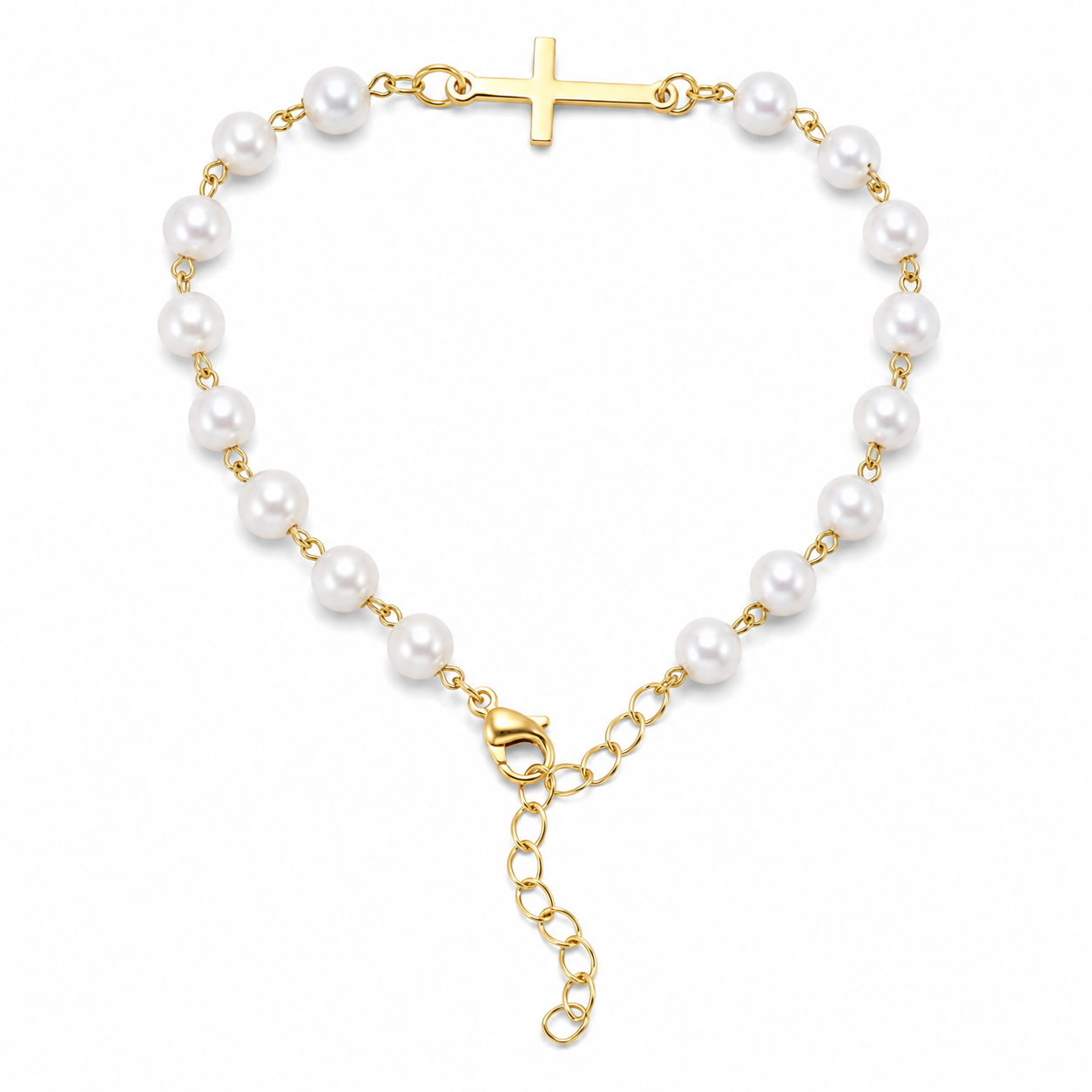 Shattered Stars · Sacred Light Pearl Bracelet